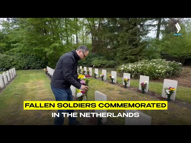 Fallen soldiers commemorated in the Netherlands