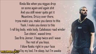 Drake - 4PM in Calabasas (Lyrics)