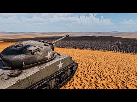 2000 SHERMANS vs 2 MILLION ROMAN GENERALS - Ultimate Epic Battle Simulator 2 UEBS 2
