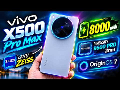 Vivo X500 Pro Max RECENSIONE: NON È una rivoluzione… ma la FOTOCAMERA è...