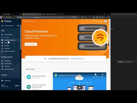 Building an iOS, Android, & Web App Using JavaScript/React/Ionic/Firebase (11/15: DATABASE SETUP)