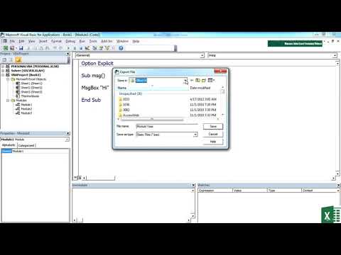 96 What Is A Module || VBA Tutorial || Lecture || Microsoft Excel ||
