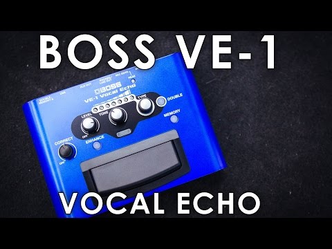 Boss VE-1 Vocal Echo Multi-Effect Unit 2015 - Present - Blue image 8