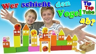 Small Foot Company 3402 Schieß den Vogel ab Spielzeug auspacken und spielen Kanal für Kinderkanal