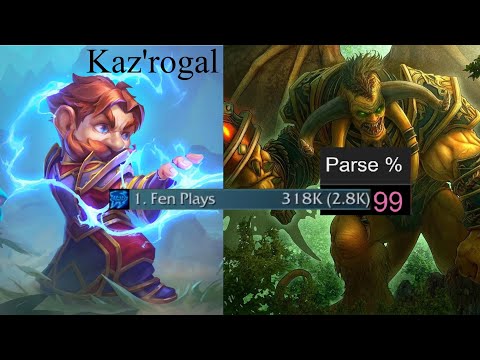 Kaz'rogal - Arcane Mage 99% log 2.8k dps | Burning Crusade Classic