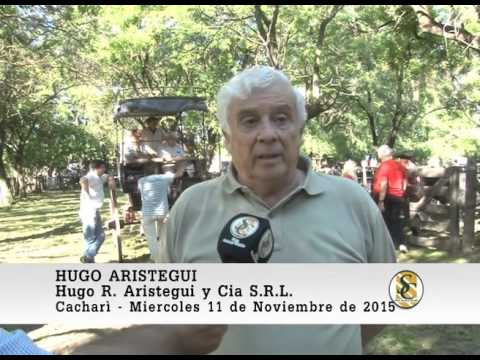 11-11-15 Nota Hugo Aristegui - Hugo R. Aristegui y Cia S.R.L. - Cacharì.