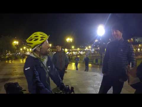 IncaDivide 2017 - Felipe Borja arrival in Cusco