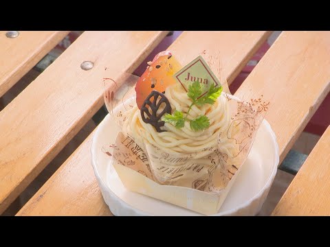 わらび餅ぜんざい＆いもティラミス　期間限定の秋スイーツを紹介　岡山