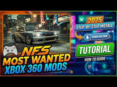 How to Download & Install NFS Most Wanted Xbox 360 Stuff Mod Pack (2025 Step-by-Step Tutorial)