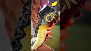 I saw CR7s crazy CUSTOM boots!