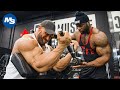 Antoine Vaillant's Killer Pump Arm Workout (Arms Measured Before & After)