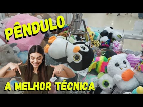 Pêndulo, a melhor técnica para pegar ursinhos na máquina