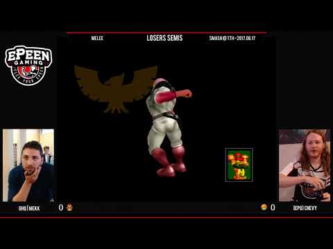 Smash @ TTH - GHQ | Mekk (Captian Falcon) Vs. [ePG] Chevy (Samus) - Melee (Losers Finals)