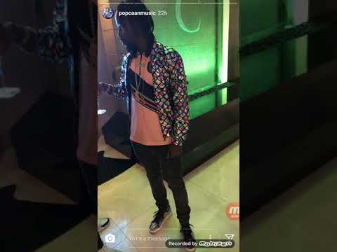 Popcaan and the unruly squad in the streets a make moves
