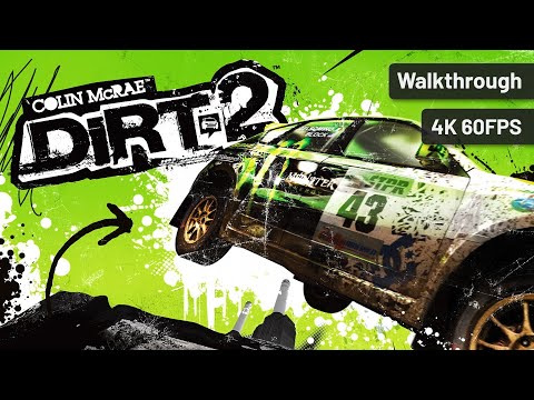 Colin McRae: Dirt 2┆Full Walkthrough┆No Commentary┆4K60FPS