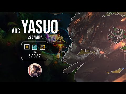 YASUO vs Samira | ADC Challenger EUW 6/0/7