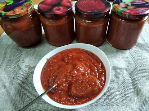КЕТЧУП ИЗ КАБАЧКОВ. Махеевъ отдыхает!/Ketchup from zucchini/Keĉupo el legomkukurbetoj