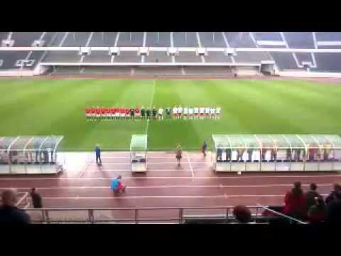 Maamme Laulu / Vårt land - Amanda Löfman HIFK-Jazz OlympiaStadion