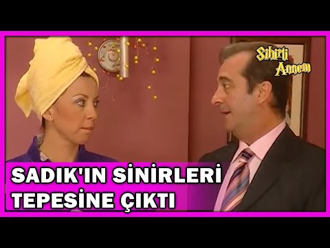 Sadık Sinirlerine Hakim Olamıyor! - Sihirli Annem 101.Bölüm