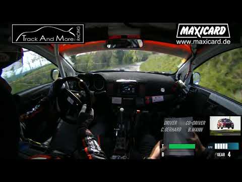 Rally Due Valli 21.-22.04.2023 - Onboard, Fahrer: C.Gerhard, Beifahrer: B.Mann, TAM Racing