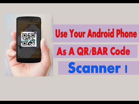 How to QR and Barcode Scan With a Android Phone without app