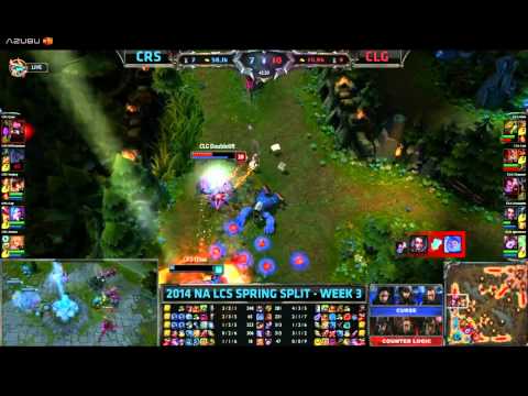CLG Vs CRS Doublelift and Chauster go HAM