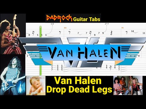 Drop Dead Legs - Van Halen - Lead Guitar TABS Lesson