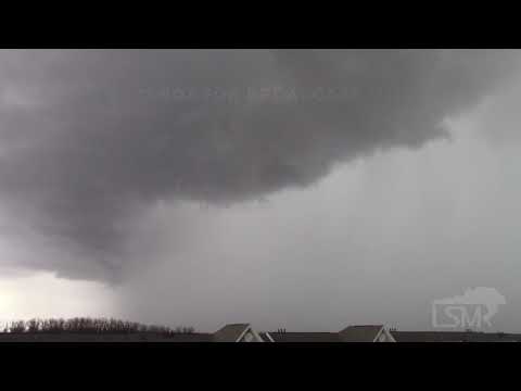 4-8-2021 Fort Wayne, IN -  Thunderstorm Squall Line