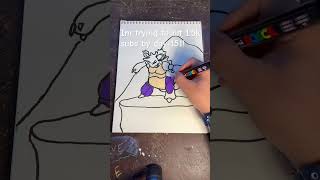 Drawing Nidoking! Day 34/151 of drawing all of the original 151 Pokemon! #pokemon #pokemoncards