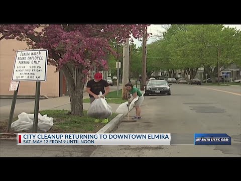 City cleanup returning to Downtown Elmira