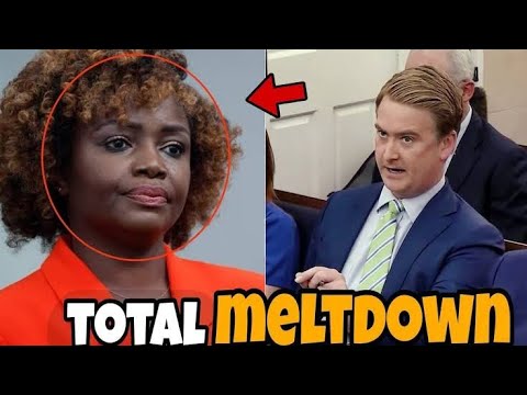 Karine Jean-Pierre INSULTS Peter Doocy AGAIN,then tries to Laugh it off...UNBELIEVABLE