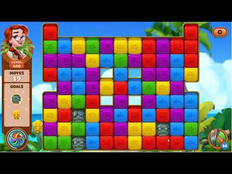 Lost Island Blast Adventure Level 400 - No Boosters