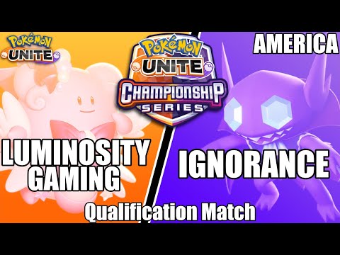 Luminosity Gaming vs Ignorance - PUCS NA May Qualification Match - Pokemon Unite Tournament