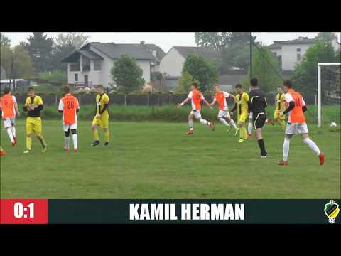 JUNIORZY STARSI: SOKÓŁ WOLA - GKS Pniówek Pawłowice 0:1 [Bramka]