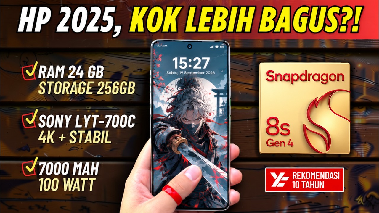 Kok Bisa⁉️ 5 HP 2025 INI MASIH LEBIH WORTH IT DARI HP 2026!