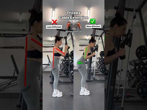 ✅ Tricep Pushdown Tips #fitnesstips #fitnesshacks #gymhacks #gymtips #LearningTips #LearningHacks