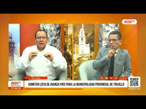 Trujillo: José Miranda expone sus propuestas para la alcaldía provincial de Trujillo