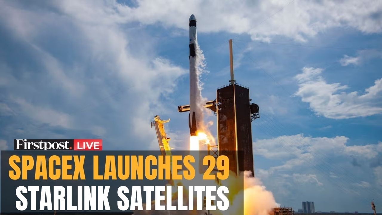 LIVE: SpaceX Falcon 9 Rocket Launches Starlink Satellites From Cape Canaveral Space Force Station