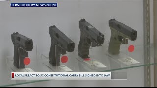 Constitutional carry is now legal in SC. What does that mean