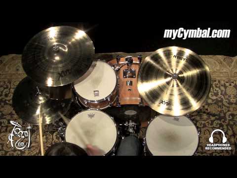 Sabian 16" AAX X-Plosion Hi Hat Cymbals - Brilliant (2160287XB-1011315NNN)