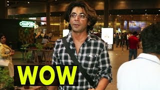 Sunil Grover Snapped At Mumbai Airport