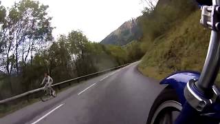 preview picture of video 'CBX 1000 in the french Alps - Col d'Ornon 2/3 (HD)'