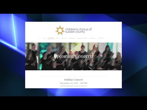 NJ Newton Children’s Chorus Of Sussex County