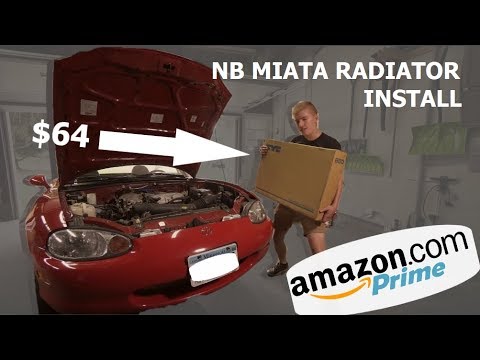 Miata Radiator Replacement Install NB (1999-2005)