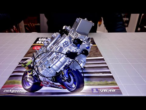 Build Valentino Rossi's YZR M1 Issues 27 to 31 from DeAgostini