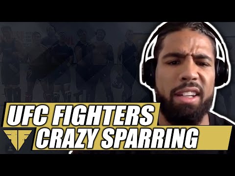 UFC Fighters Crazy Sparring And Training Sessions: Volume 1