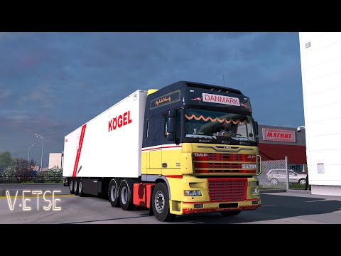 ETS 2, DAF XF95 DANMARK,прем на Москву.