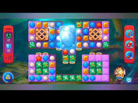 фишдом 2022  #  10886 уровень - прохождение без бустеров # Fishdom,   10886  level - no Boosters.