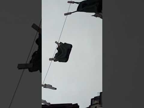 "Liverpool's Dream"The Giant's Clothes drying 👕on the line.Castle Street Liverpool,England.06/10/18