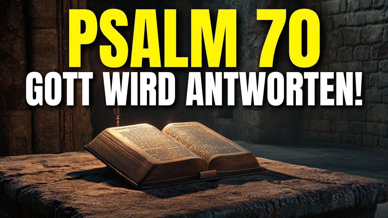 PSALM 70: Das Gebet, das Türen öffnet und deinen Tag verwandelt!
